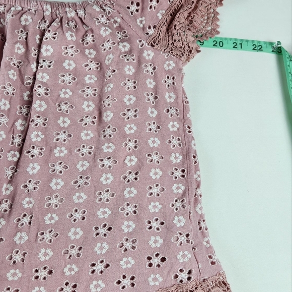 KONTROL CONTEMPORARY SLIGHTLY CROP DUSTY PINK RELAX FIT SZ MEDIUM. 200% COTTON - Picture 3 of 8